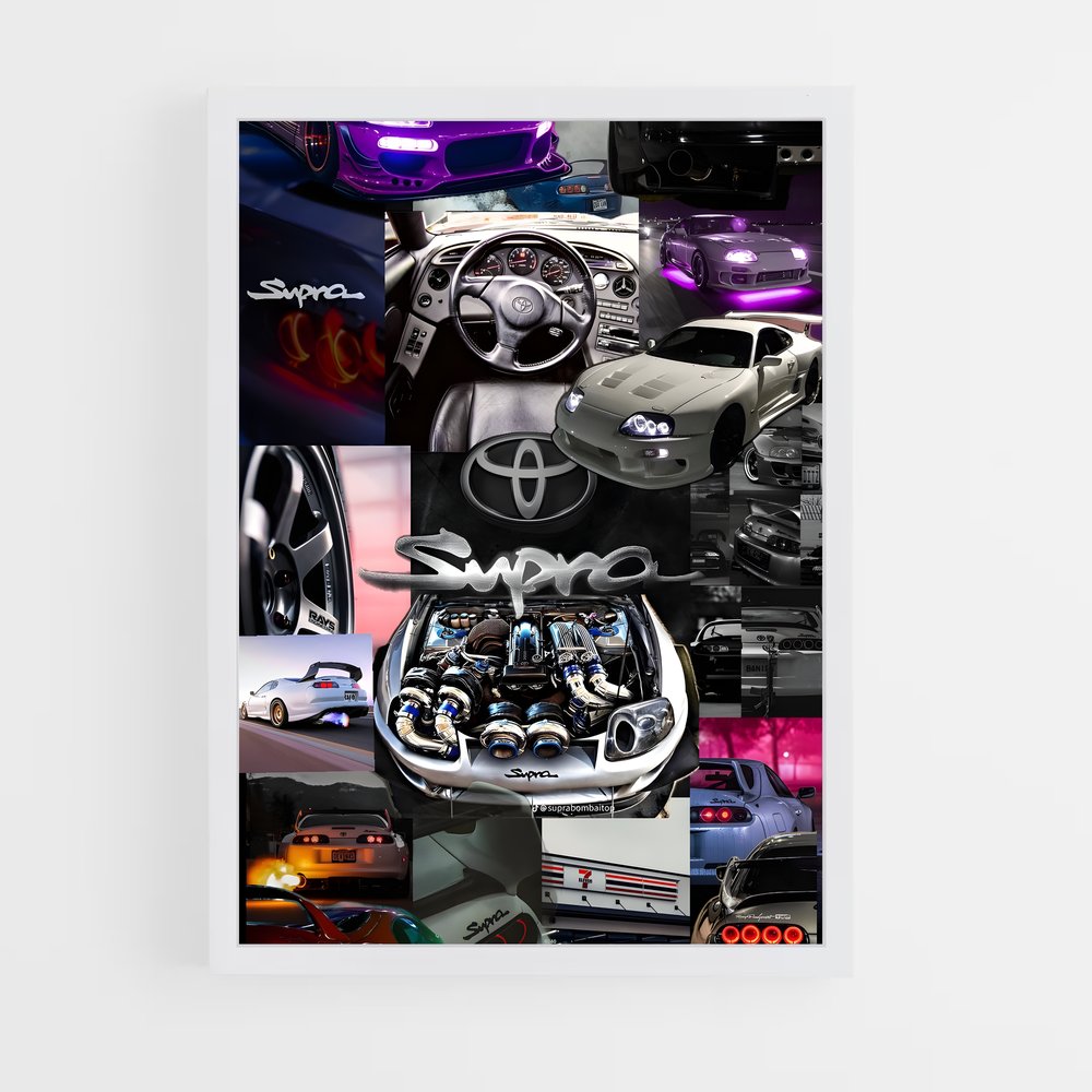 Poster Supra Spectrum – affiche Toyota (vue 3)